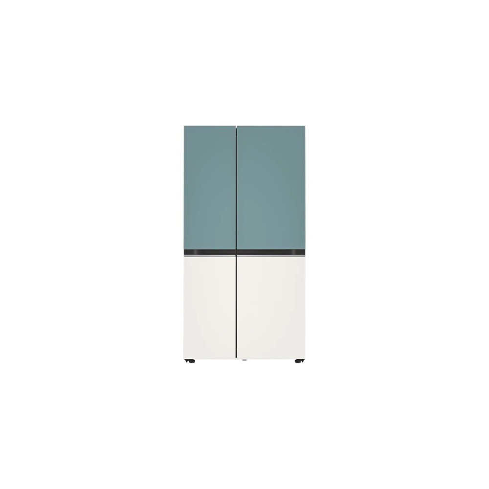 LG전자 디오스 오브제컬렉션 민트/베이지 양문형 냉장고 S834MTE10 / 832L